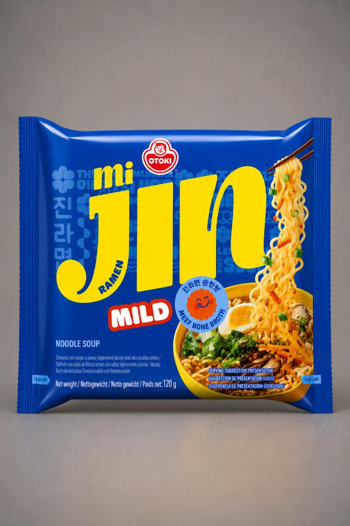Otoki Jin Ramen Mild Noodles 5`s Noodles