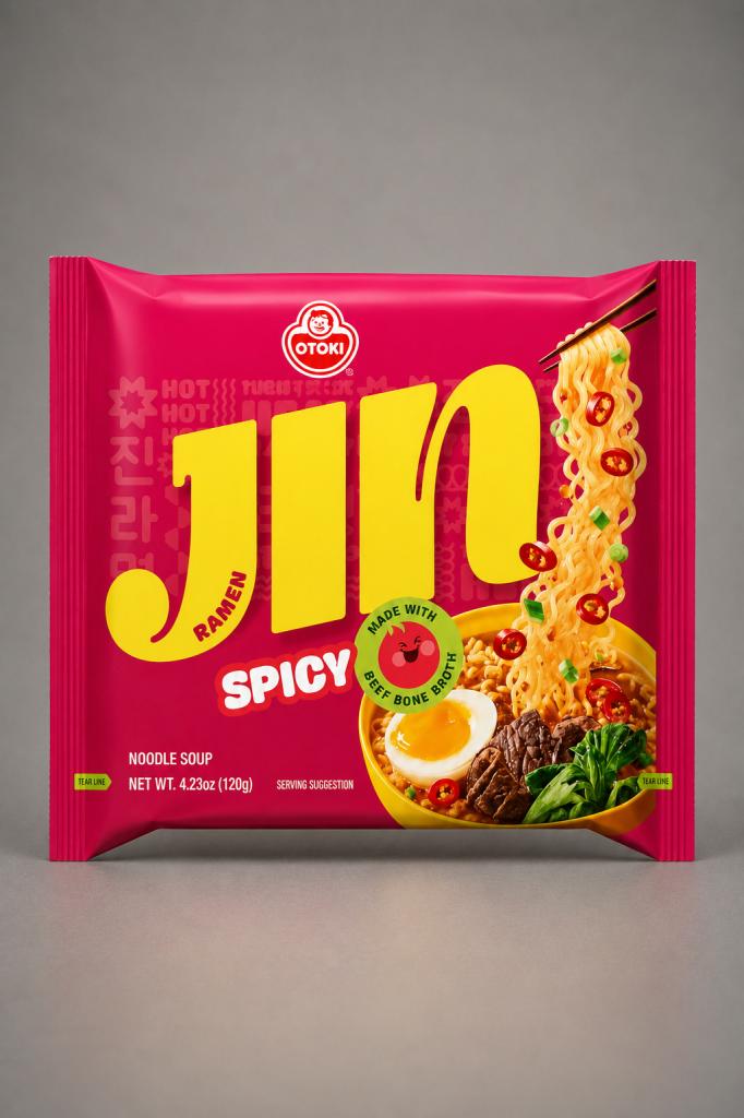 Otoki Jin Ramen Spicy Noodles 5`s Noodles