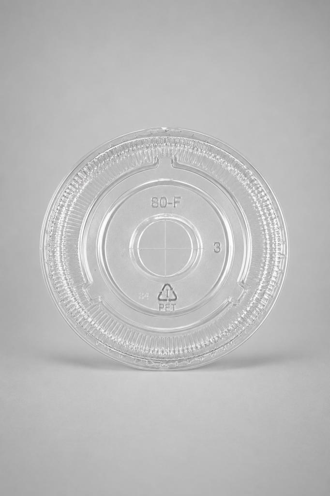 PET Flat Lid 12oz PET Cups With Lids