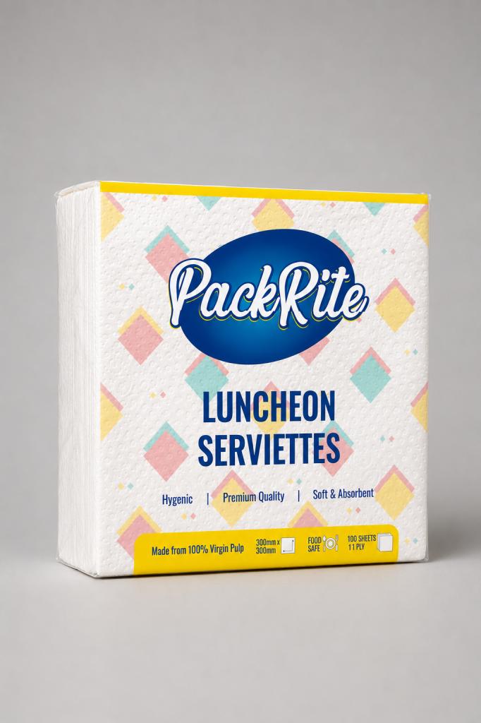 PackRite Luncheon Serviettes 1Ply Household & Pets