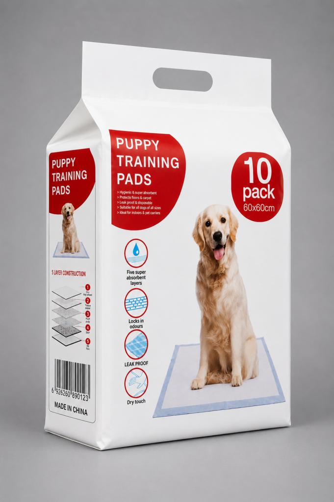 Puppy Training Pads 10`s Household & Pets