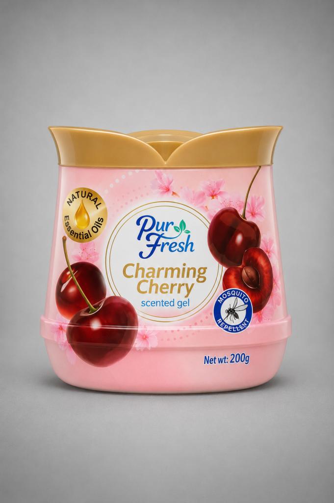 Pur Fresh Charming Cherry Scented Gel Household & Pets