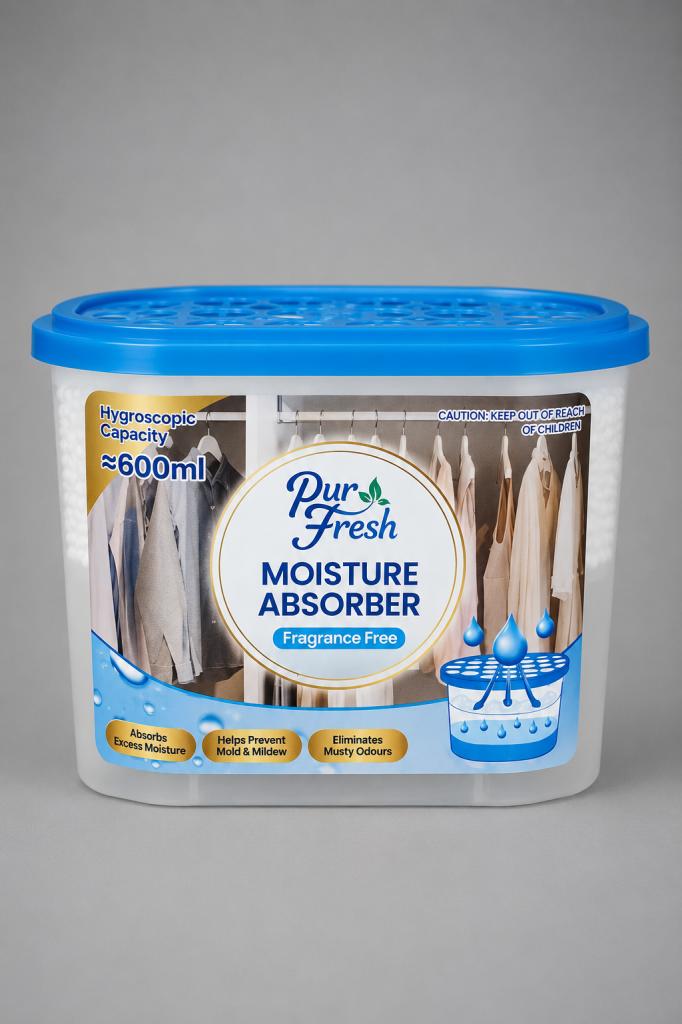 Pur Fresh Moisture Absorber Fragrance Free Household & Pets
