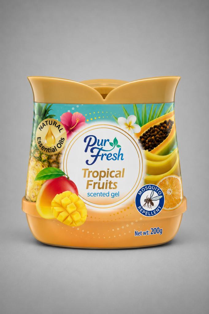 Pur Fresh Tropical Fruits Scented Gel Household & Pets