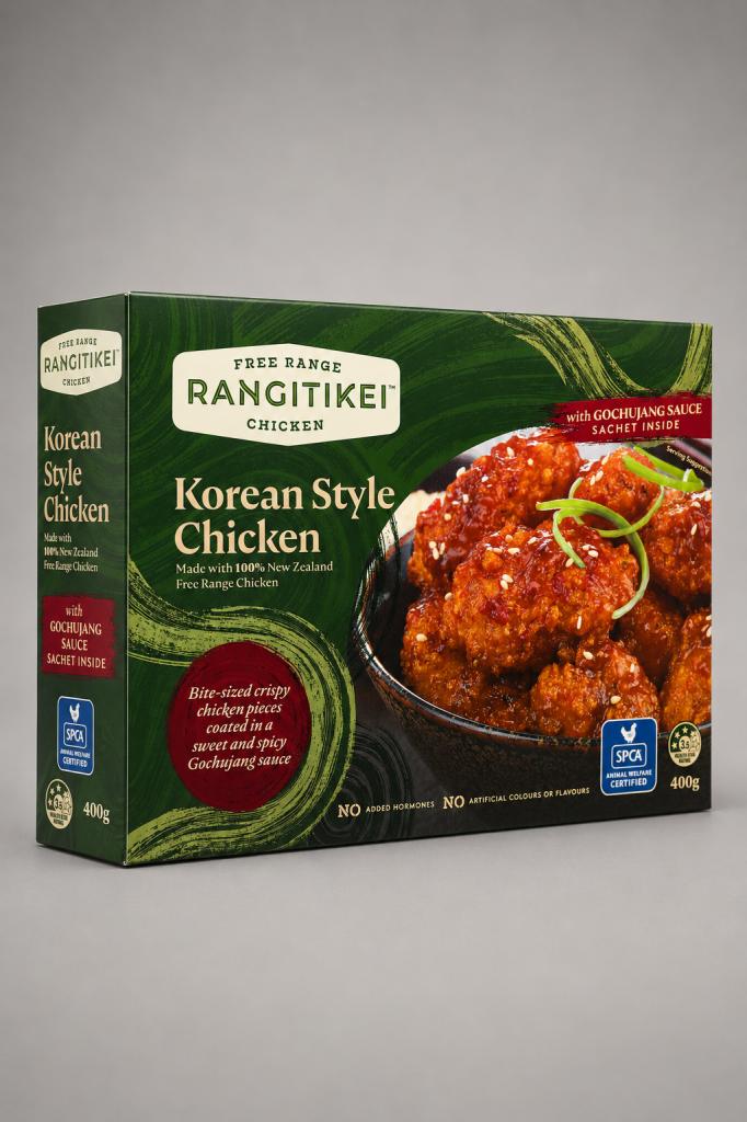 Rangitikei Korean Style Chicken Chilled & Frozen