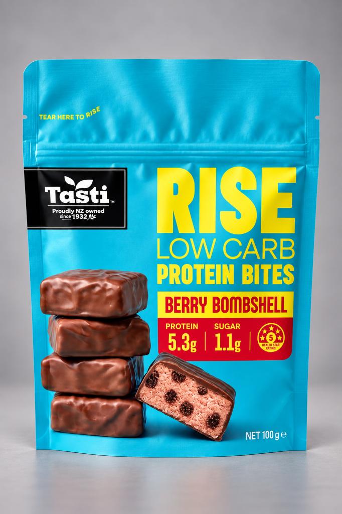 Rise Low Carb Protein Bites Berry Bombshell Snacks & Sweets