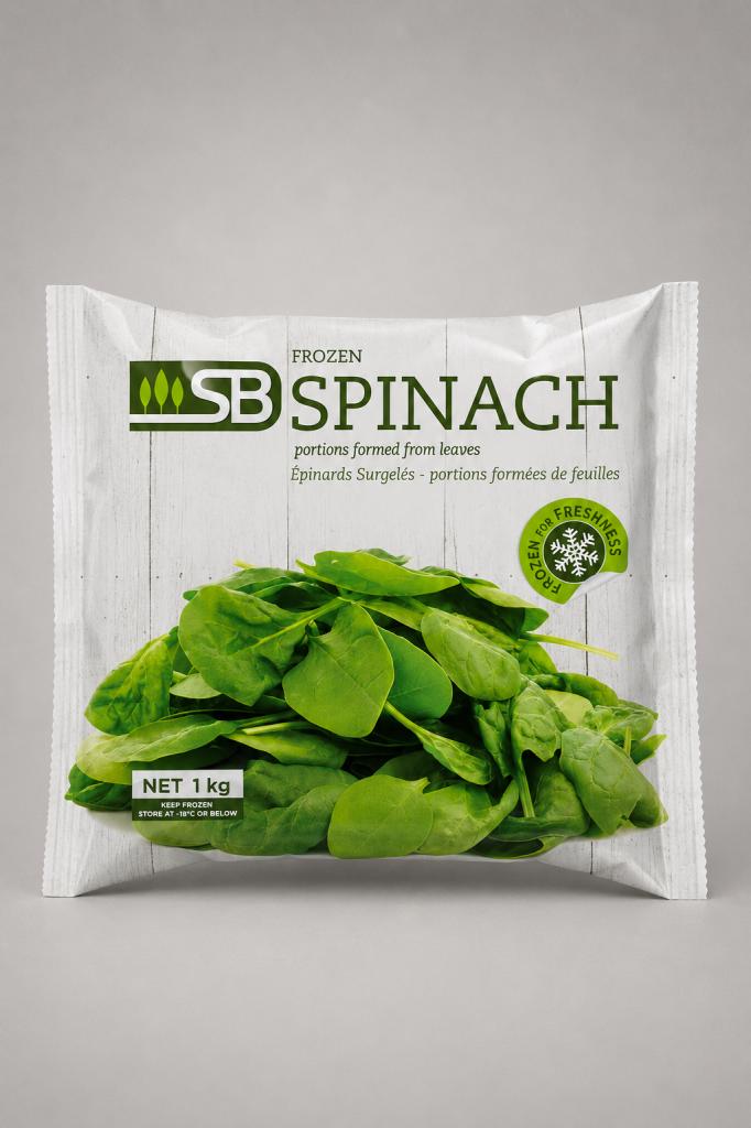 SB Chopped Spinach Chilled & Frozen