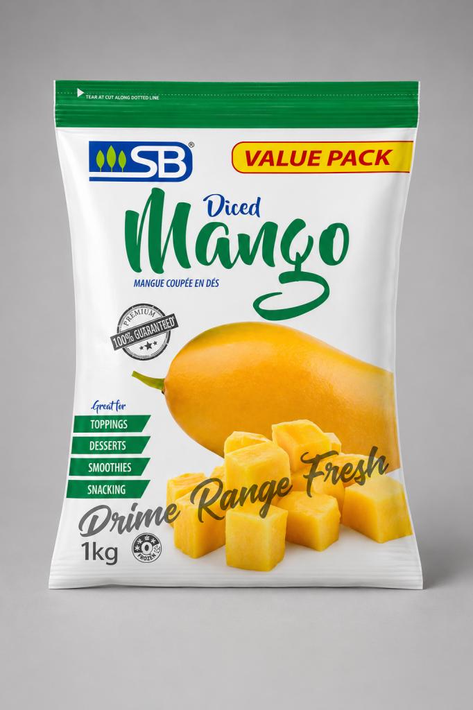 SB Diced Mango Chilled & Frozen