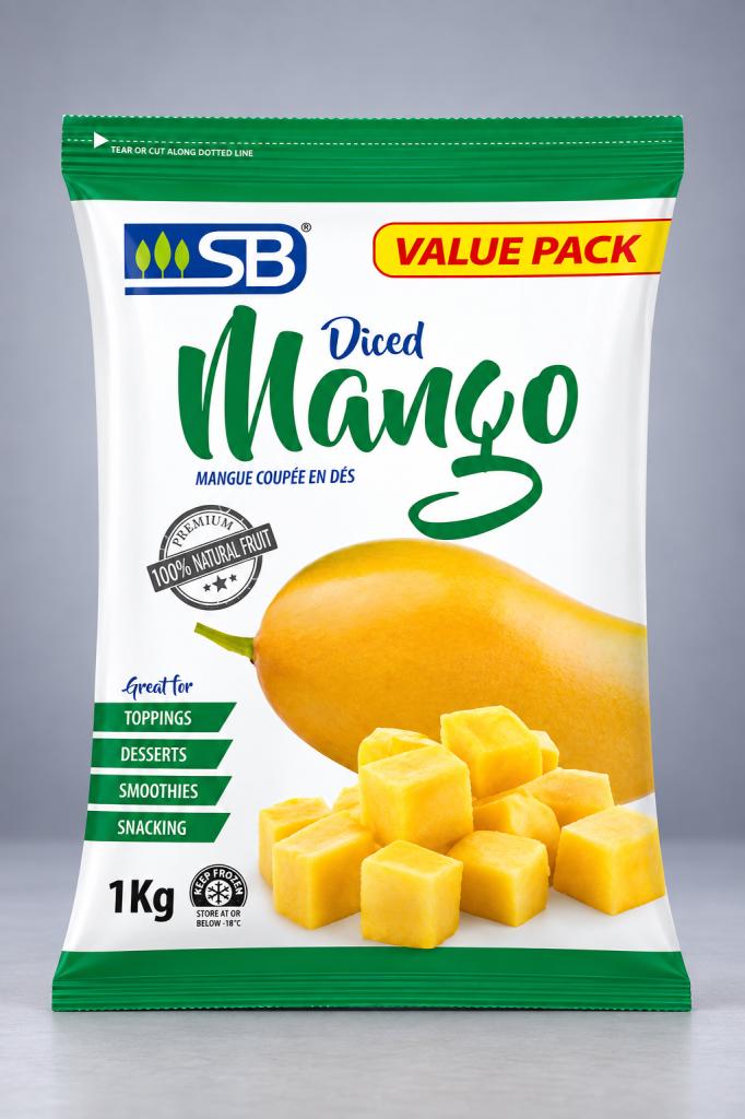 SB Diced Mango Chilled & Frozen