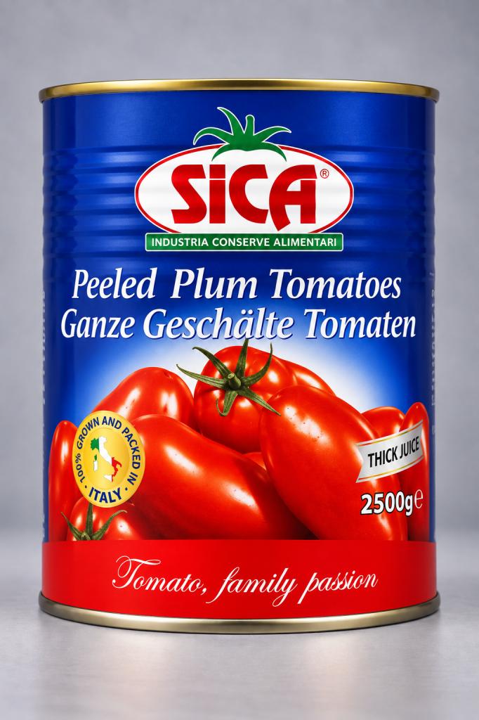 SICA Whole Peeled Tomatoes Canned Foods 