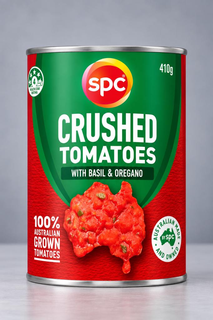 SPC Crushed Tomatoes Basil & Oregano Canned Vegetables
