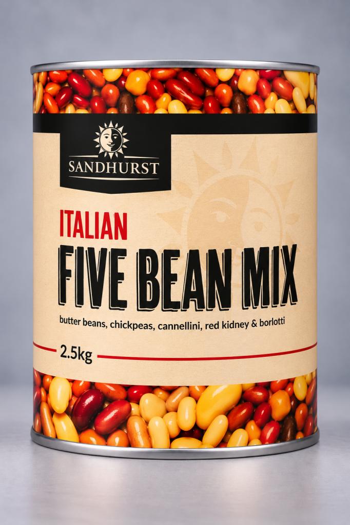 Sandhurst 5 Bean Mix Canned Foods 