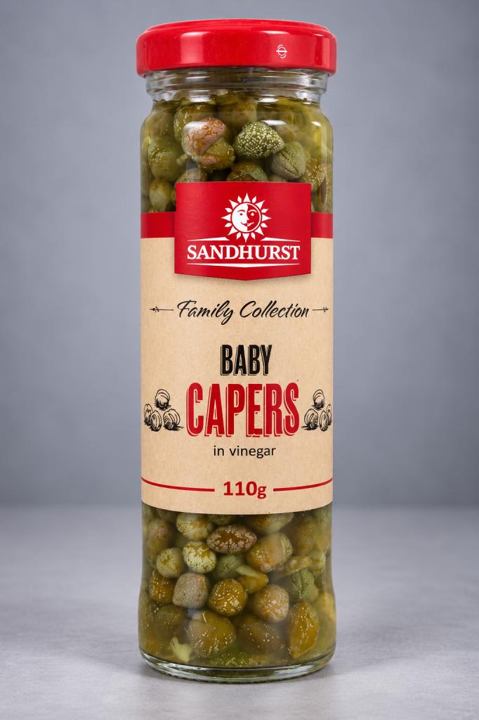Sandhurst Baby Capers in Vinegar  Olives & Antipasti