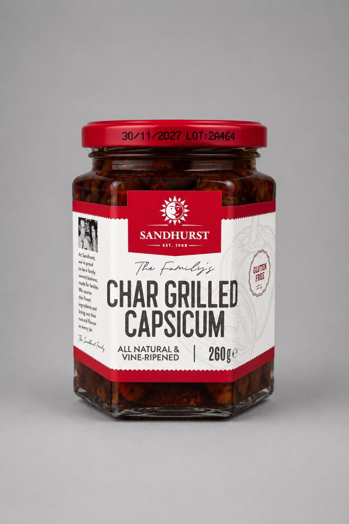 Sandhurst Char Grilled Capsicum Oil, Condiments & Dressing
