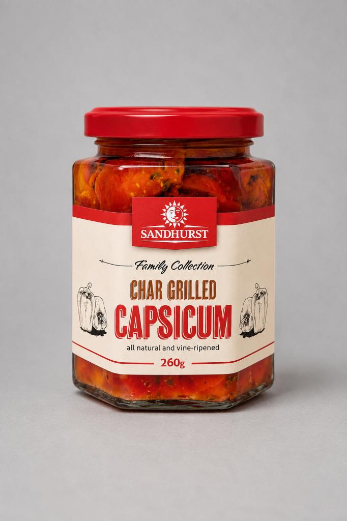 Sandhurst Char Grilled Capsicum Oil, Condiments & Dressing