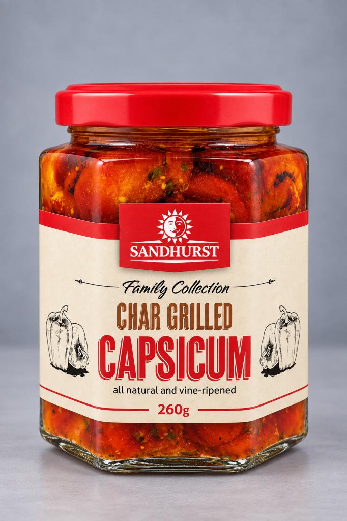 Sandhurst Char Grilled Capsicum  Olives & Antipasti