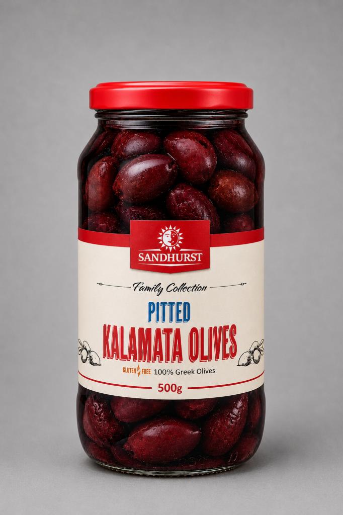 Sandhurst Pitted Kalamata Olives Oil, Condiments & Dressing