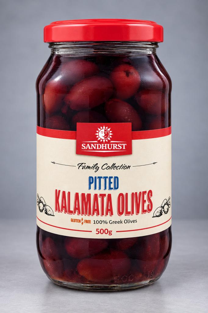 Sandhurst Pitted Kalamata Olives  Olives & Antipasti