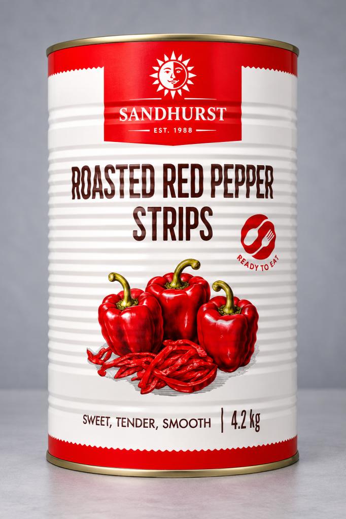 Sandhurst Red Pepper Strips  Olives & Antipasti