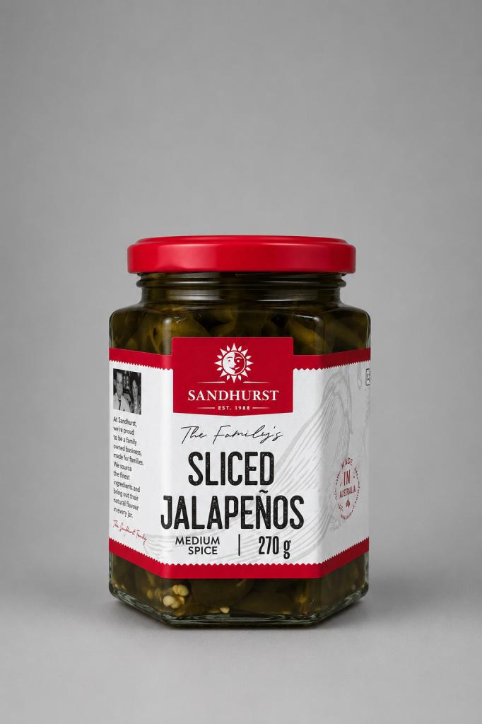 Sandhurst Sliced Jalapenos Oil, Condiments & Dressing