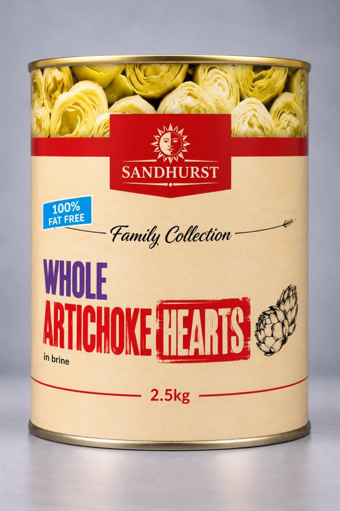 Sandhurst Spanish Whole Artichokes in Brine Canned Foods 