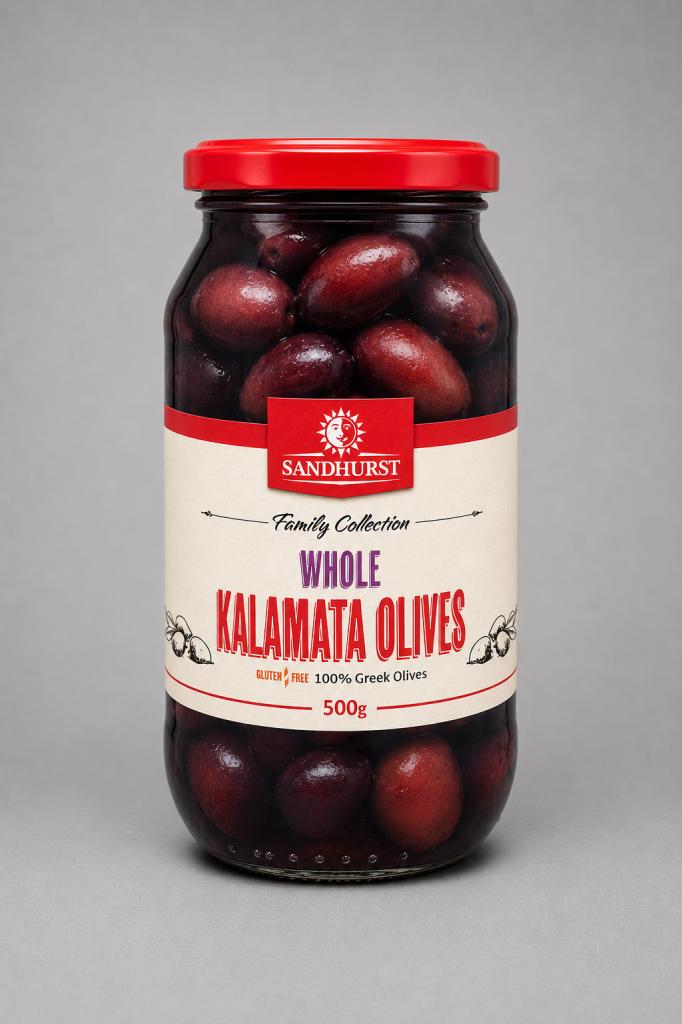 Sandhurst Whole Kalamata Olives Oil, Condiments & Dressing
