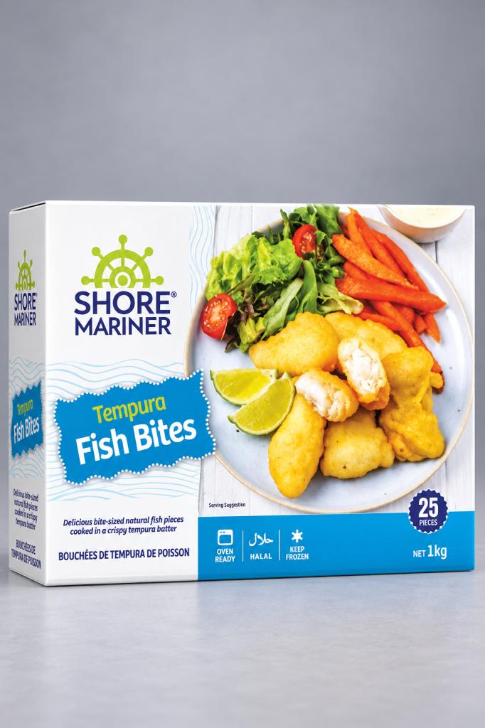 Shore Mariner Fish Batt Bar Bites Frozen Meat & Seafood