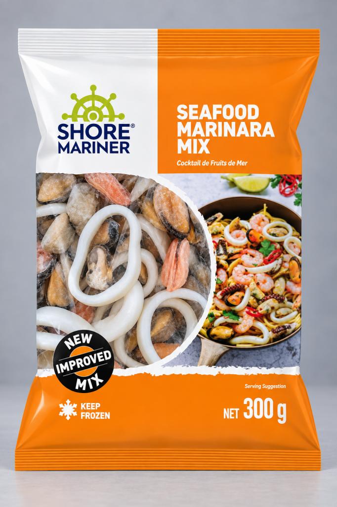 Shore Mariner Raw Seafood Marinara Mix Frozen Meat & Seafood