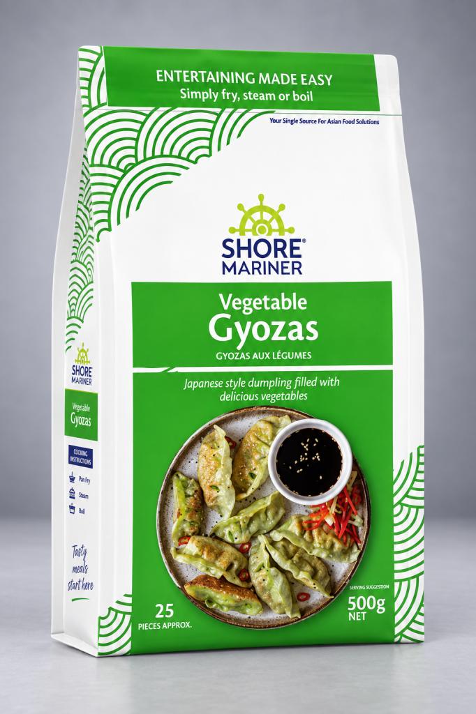 Shore Mariner Vegetable Gyoza Chilled & Frozen
