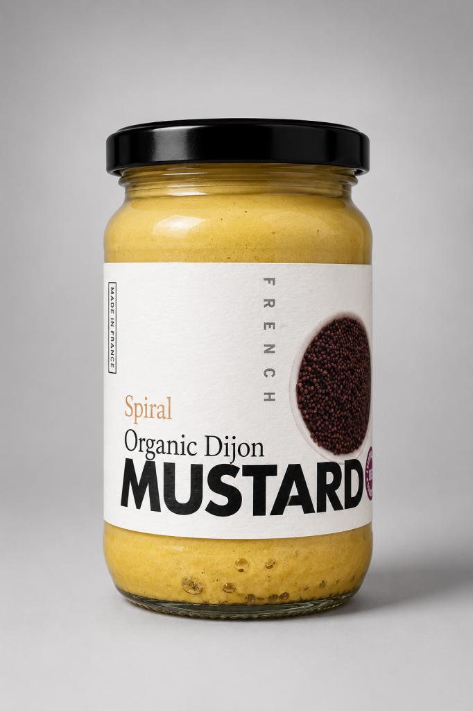 Spiral Foods Organic Dijon Mustard Mustards
