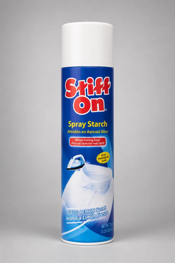 Stiff On Original Starch Spray For Easy Ironing Household & Pets