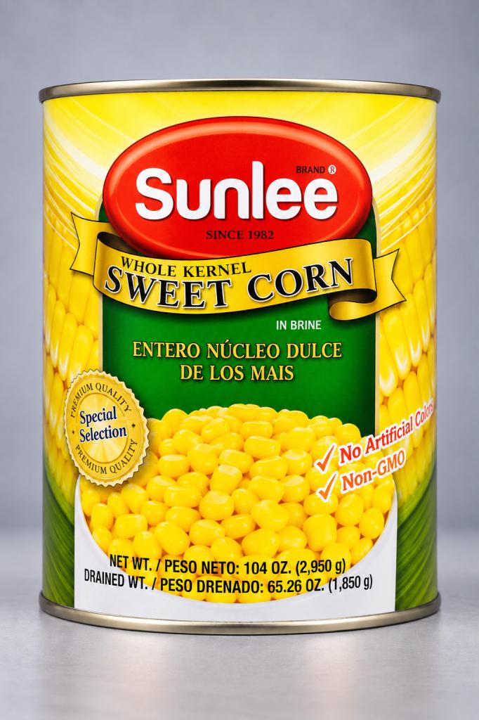 Sunlee Sweet Corn Kernels Canned Foods 