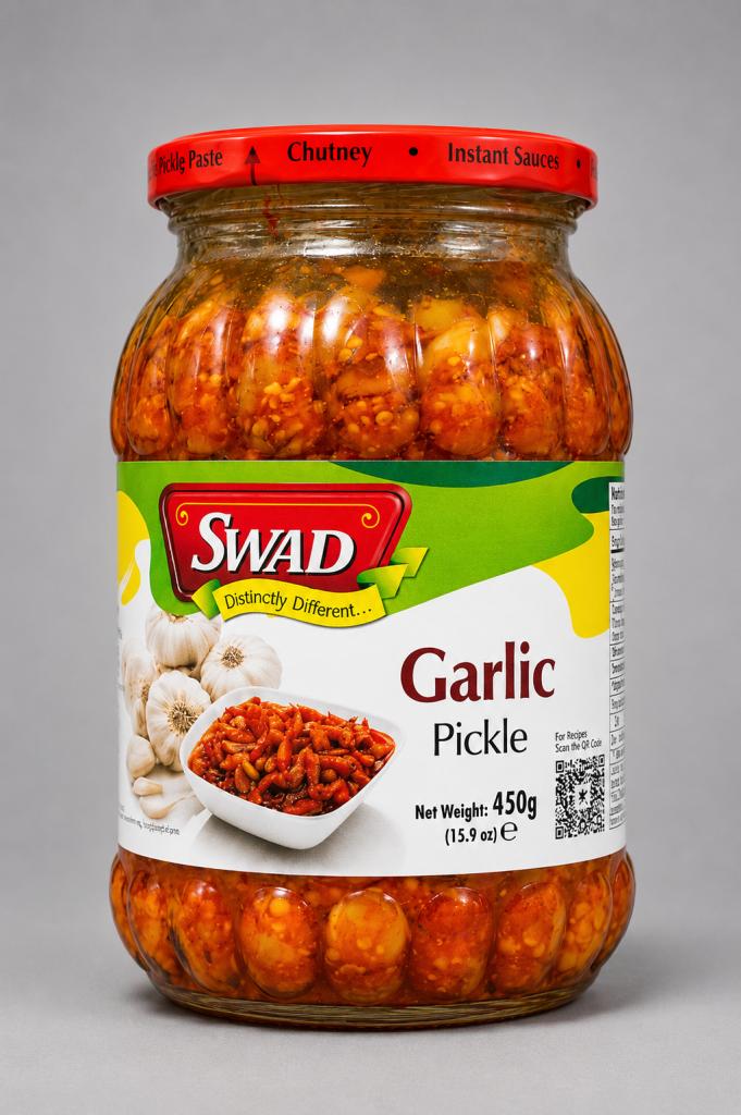 Swad Garlic Pickle Oil, Condiments & Dressing
