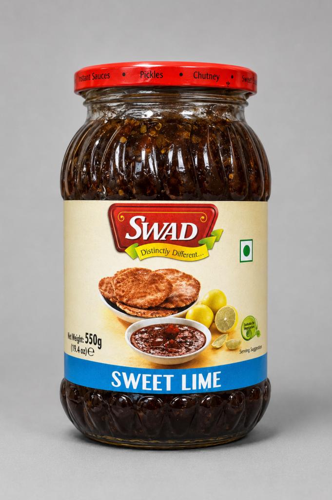 Swad Sweet Lime Chutney Oil, Condiments & Dressing