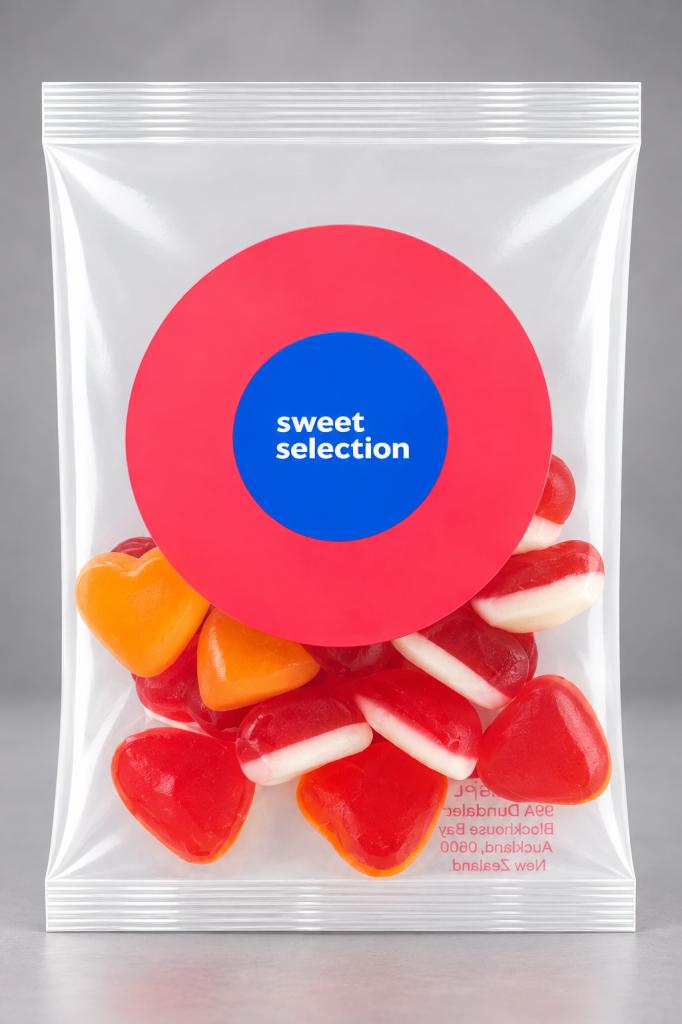 Sweet Selection Filled Heart Bag Snacks & Sweets