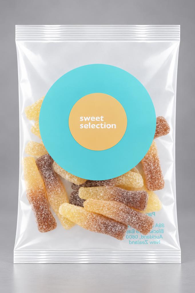 Sweet Selection Sour Cola Bottles Bag Snacks & Sweets