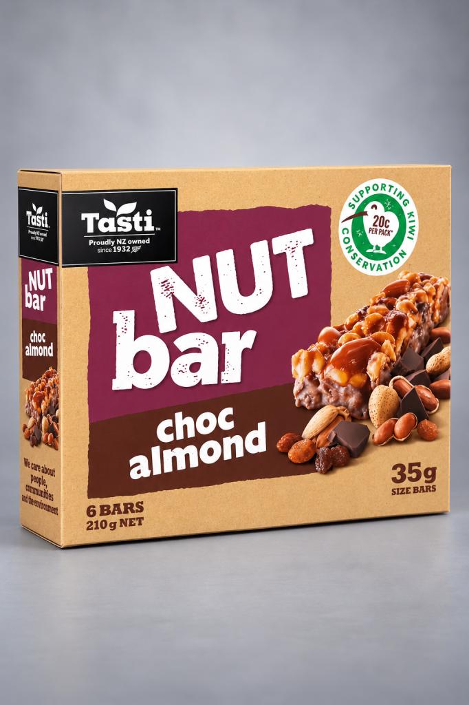 Tasti Nut Bar Choc Almond Snacks & Sweets