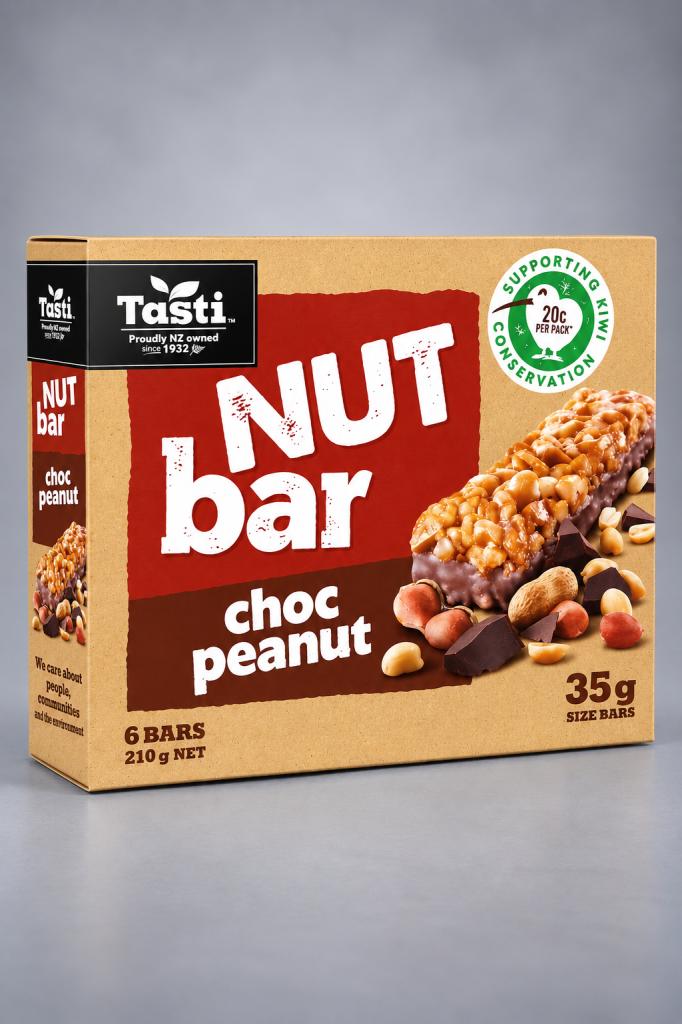 Tasti Nut Bar Choc Peanut Snacks & Sweets