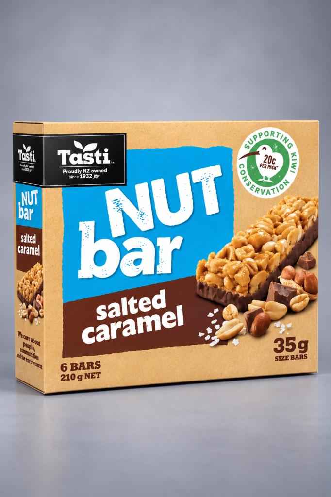 Tasti Nut Bar Salted Caramel Snacks & Sweets