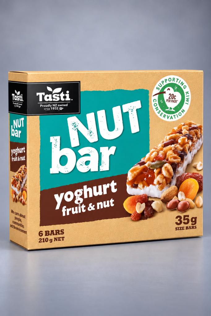 Tasti Nut Bar Yoghurt Fruit & Nut Snacks & Sweets