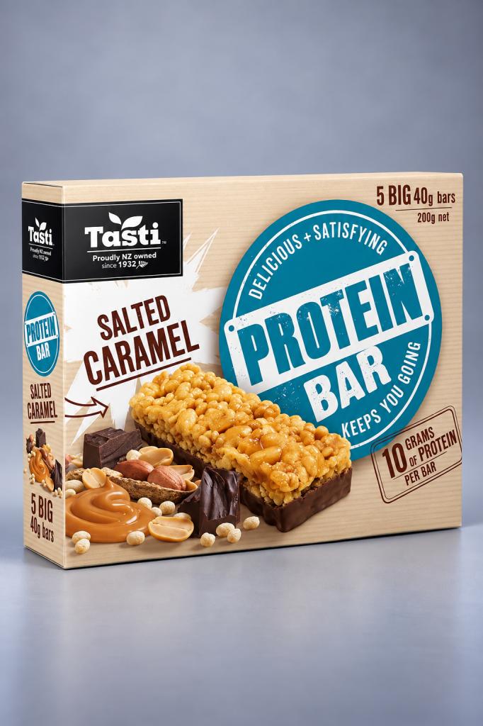 Tasti Protein Bar Salted Caramel Snacks & Sweets