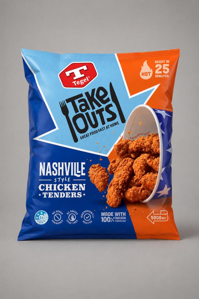 Tegel Nashville Style Chicken Tender Chilled & Frozen