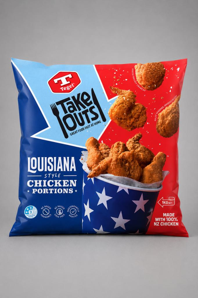 Tegel Take Outs Louisiana Style Portions Chilled & Frozen