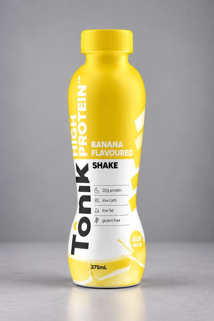 Tonik High Protein Banana Shake Beverages