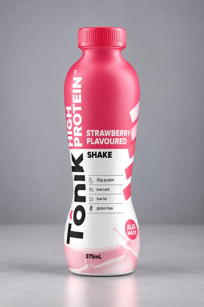Tonik High Protein Strawberry Shake Beverages