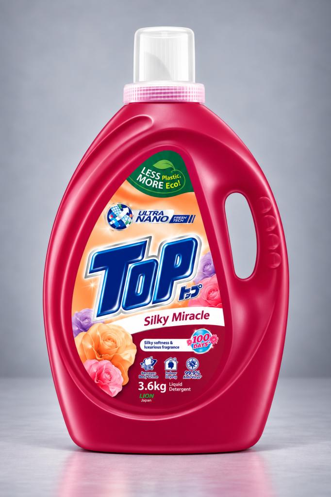 Top Advanced Silky Miracle Detergent Liquid Household & Pets