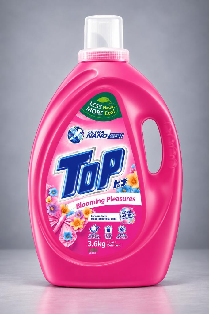 Top Blooming Pleasures Detergent Liquid Household & Pets