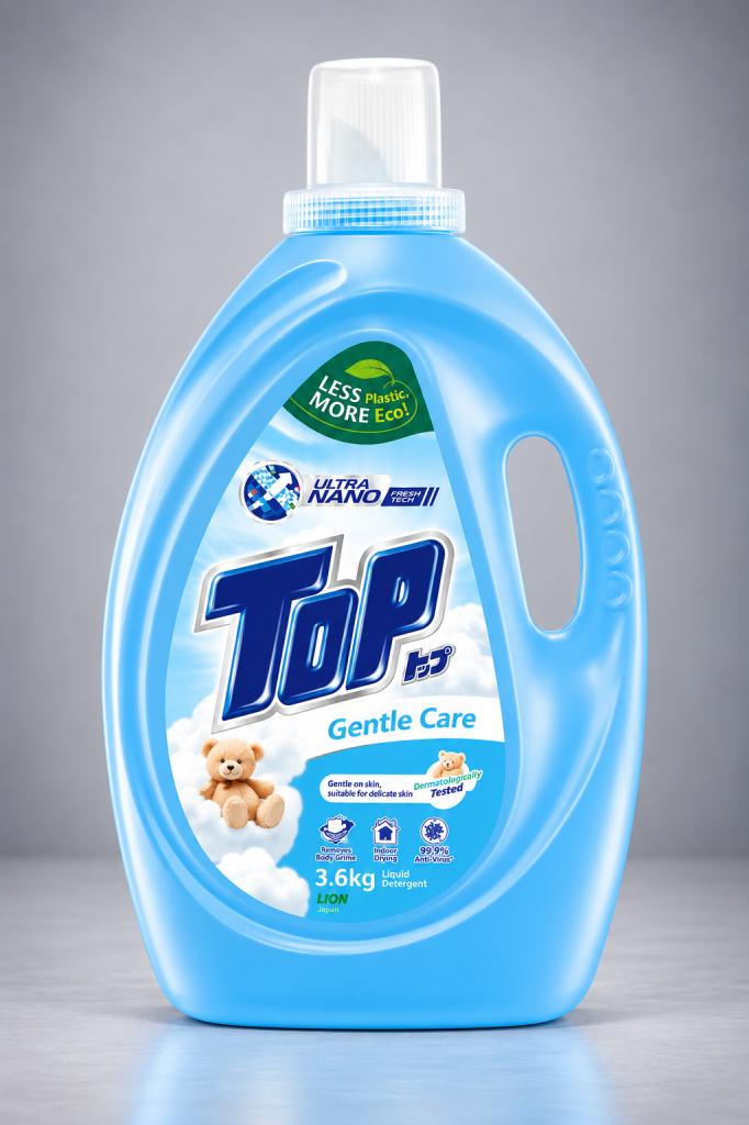 Top Gentle Care Detergent Liquid Household & Pets