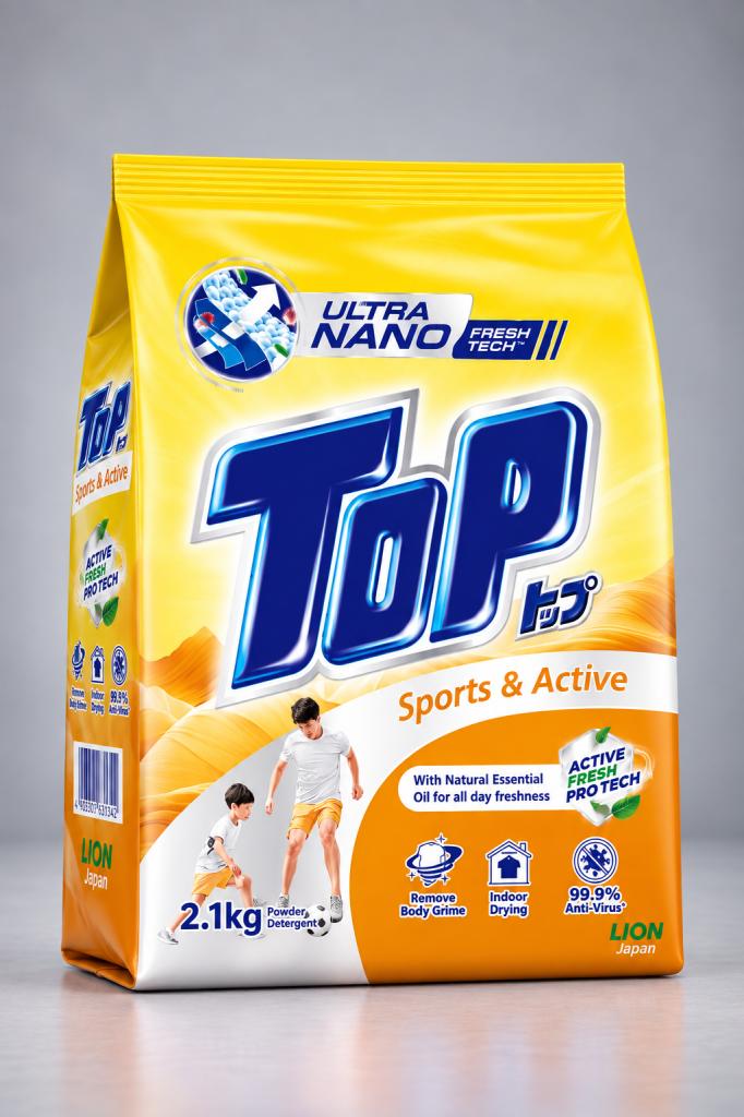 Top Sports & Active Detergent Powder Household & Pets