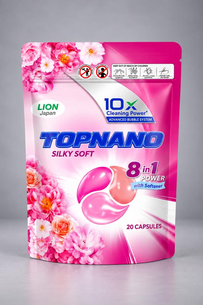 TopNano Silky Soft Detergent Powder Household & Pets